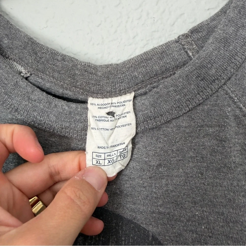 Dutch Bros Gray Crewneck Sweatshirt with Logo